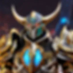 Protective Aegis Neck Guard shimmering in the virtual realm