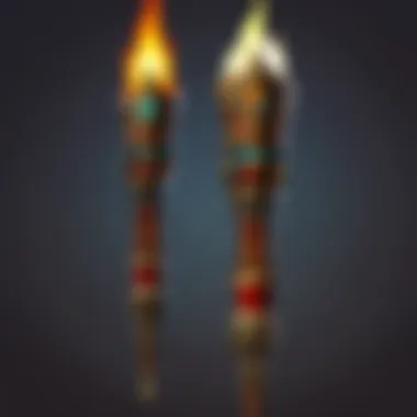 Ancient Torch Toy Design