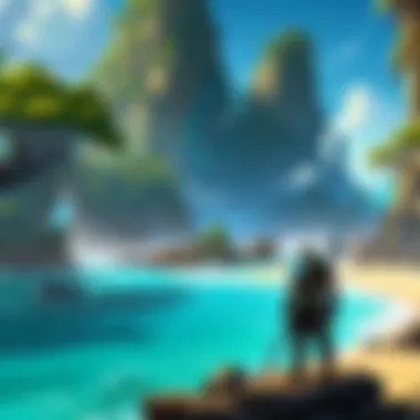 Tranquil Shores of Azure Watch Azure Watch Coastal Serenity