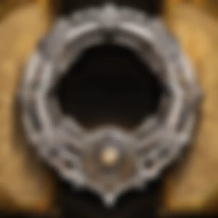 Intricate Mechanical Parts of Bind Ring