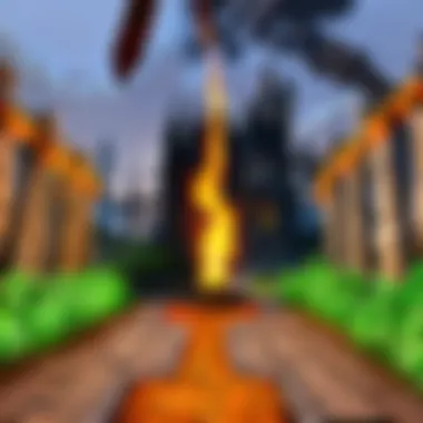 Blazing Pathways - Navigating the Maze Blazing Pathways - Navigating the Fiery Maze