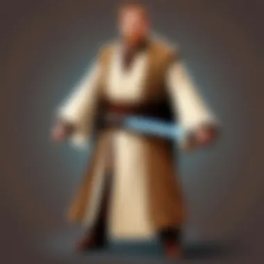 Brian as Obi-Wan Kenobi