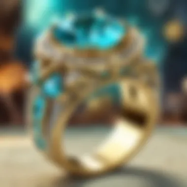 Aquamarine Ring Collection Showcase