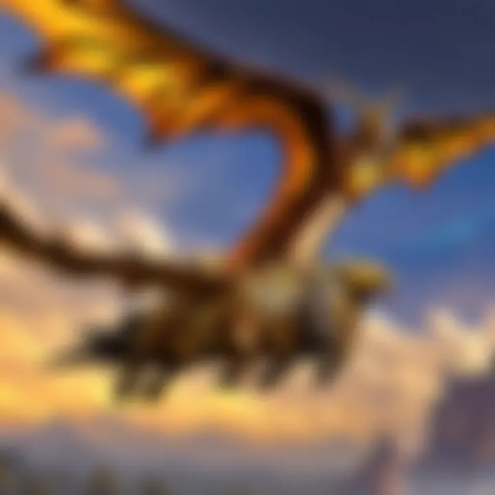 Epic Flying Mounts Showcase in Azeroth Skies