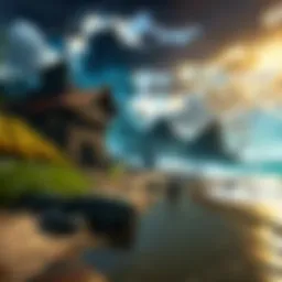 A serene landscape in World of Warcraft, depicting calm before a major in-game event.