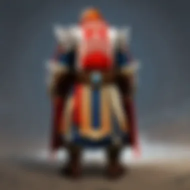 Forge of Legends: Dwarven Attire Dwarven ceremonial robe adorned with runic patterns