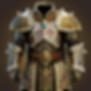 Warrior's Pride: Orcish Vestments Orcish ceremonial robe featuring tribal emblems