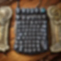 Close-up of a gaming keyboard showcasing customizable keys