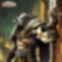 A raid team strategizing before a boss encounter