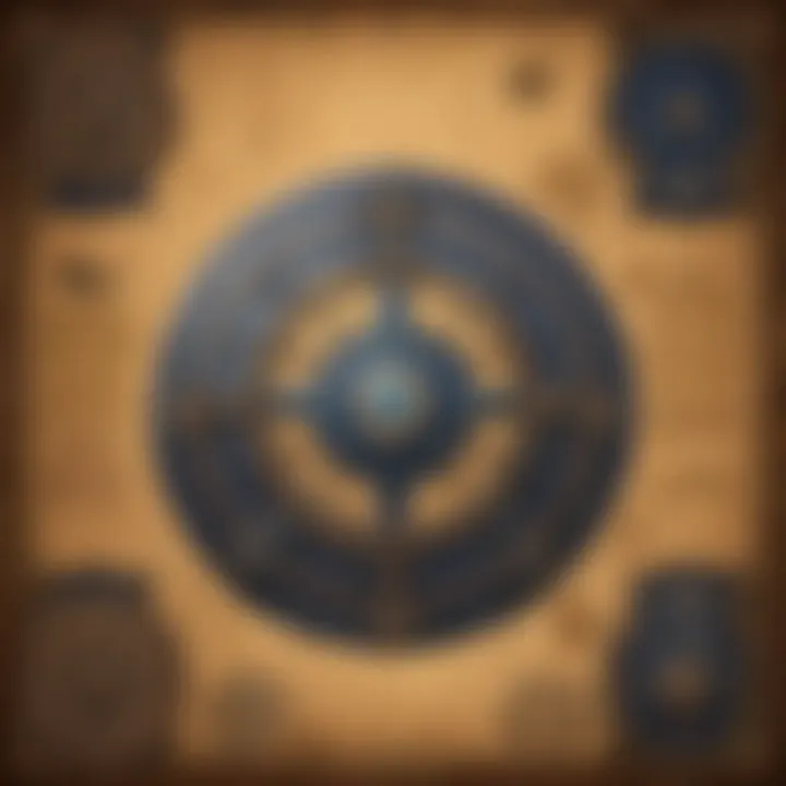 A well-organized blueprint outlining deck design and dimensions