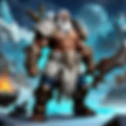 Visual representation of the Blizzard account homepage.