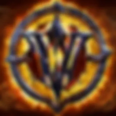 World of Warcraft Logo World of Warcraft logo displayed prominently