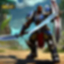 Artistic representation of Defender Blades in action