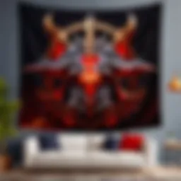 Mystical Diablo 4 Tapestry