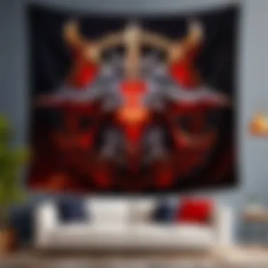Enchanting Diablo 4 Tapestry Mystical Diablo 4 Tapestry
