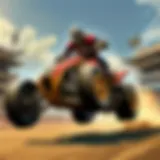 Dynamic Racing Action