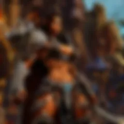 An in-game interface showcasing click casting mechanics