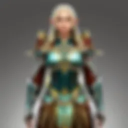 Elegant Elven Armor Set