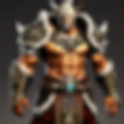 Character showcasing enhanced gear in World of Warcraft