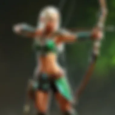 Elven Archer preparing for battle