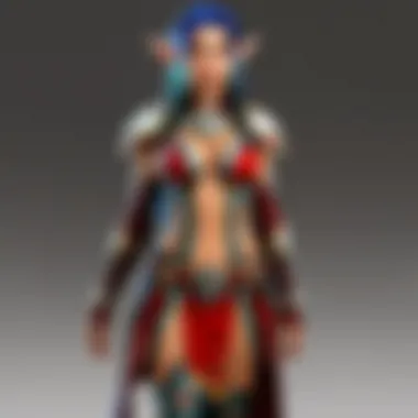 Elven-inspired Gogo Outfit in World of Warcraft