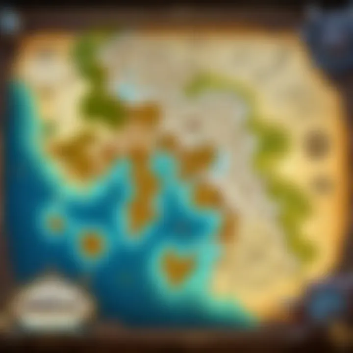 Enchanted Treasure Map of Kalimdor