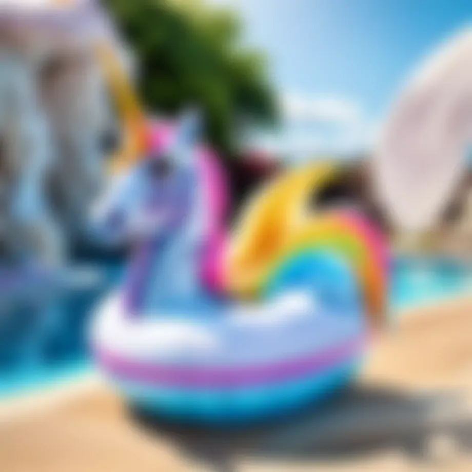 Enchanted Unicorn Inflatable Pool Float