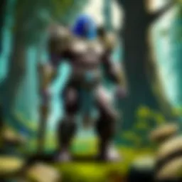 Elven Sentinel overlooking Darnassus