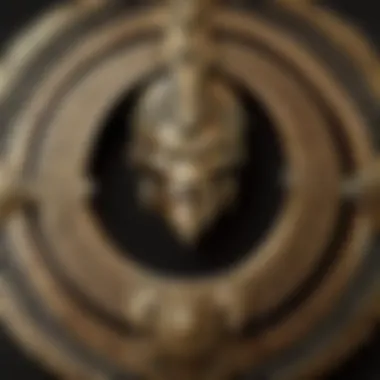 Vintage Ayala Ring with Engraved Symbolism