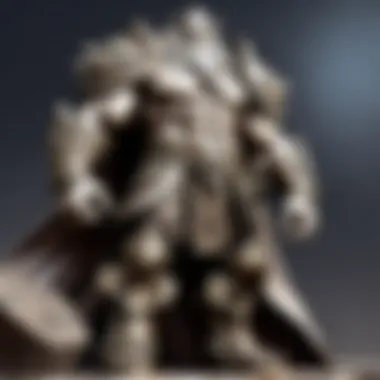 Engraved WOW Statue Details