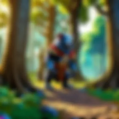 Enigmatic Forest Realm Mystical Forest Realm in Furry Paws Game