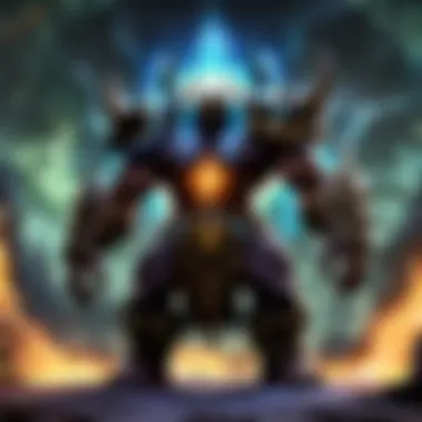 Epic Boss Encounter Epic Boss Battle Visual Effects in World of Warcraft
