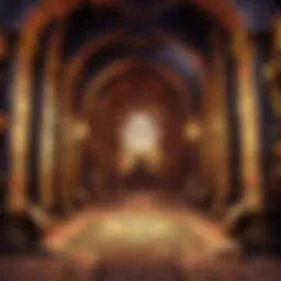 An intricate dungeon setting in WoW TBC Classic