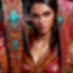 Artistic representation of exotic leather scraps transformed into fashion accessories