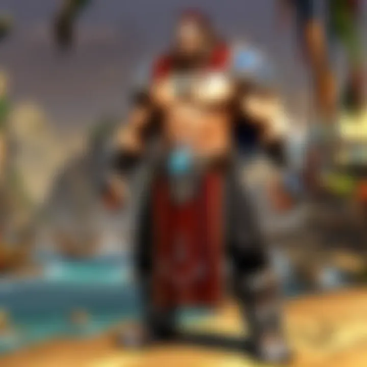 A bustling in-game marketplace filled with players trading items and engaging in commerce.