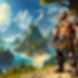 Epic landscape of Azeroth depicting the diverse regions within World of Warcraft lore
