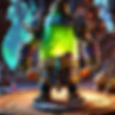 In-game interface showcasing Acid Potion effects on character stats