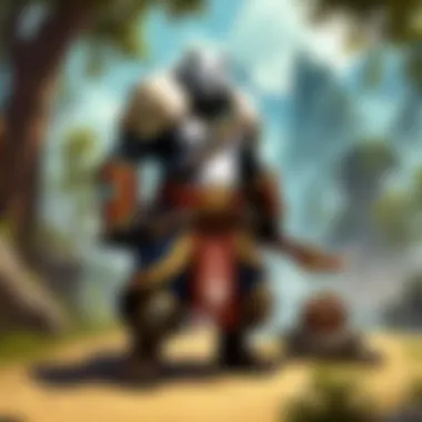 The Lore of Pandalin An artistic representation of the lore surrounding Pandalin, featuring key characters and events