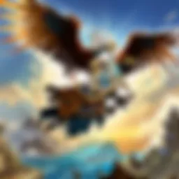A visual representation of the Four Winds in World of Warcraft.