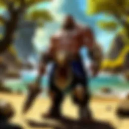 A vibrant landscape showcasing the world of Azeroth