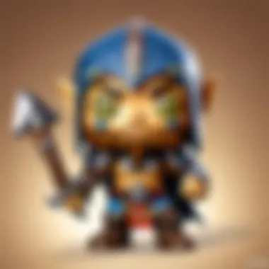 Diverse Collection of Funko Pop! Figures Diverse collection of Funko Pop! figures representing iconic World of Warcraft characters