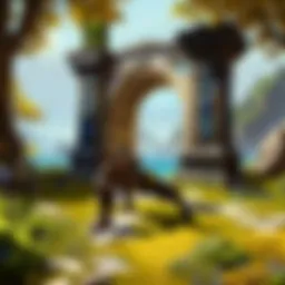 A breathtaking landscape in World of Warcraft showcasing new environments