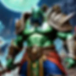 An iconic character from World of Warcraft literature