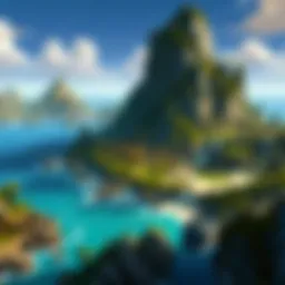 A breathtaking view of Azeroth's diverse landscapes