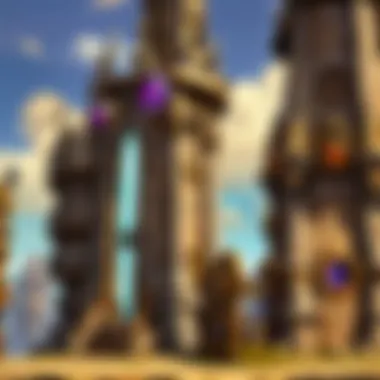 Graphical depiction of Tower Token mechanics and gameplay integration
