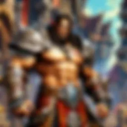 A panoramic view of a European gaming convention featuring World of Warcraft enthusiasts.