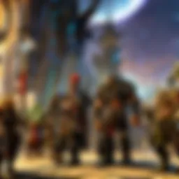 A vibrant representation of the Wow HQ community gathering