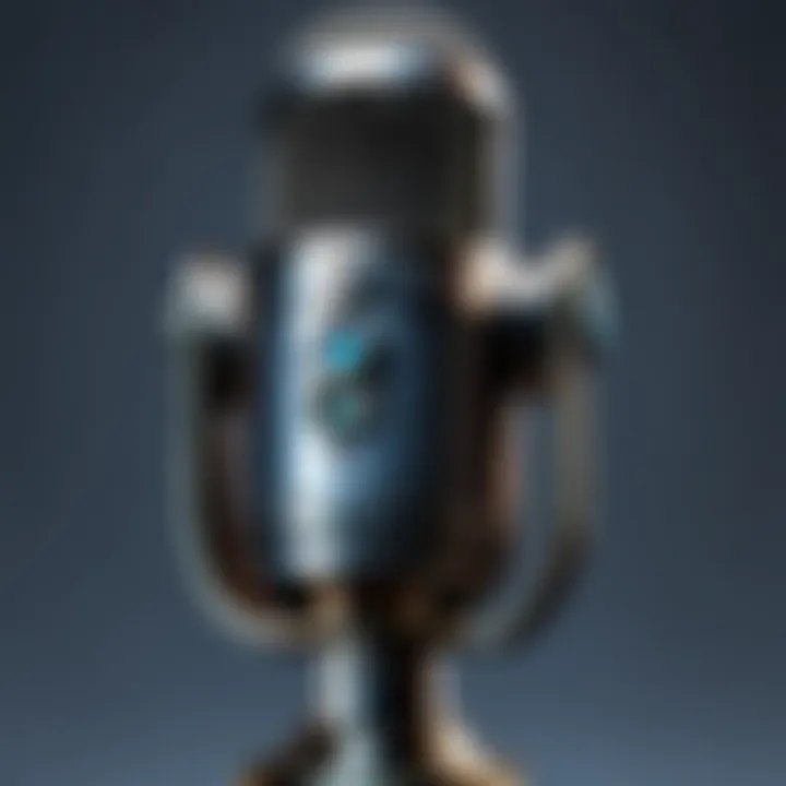Future advancements in microphone technology illustration