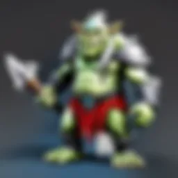 Colorful Troll Toy Collection