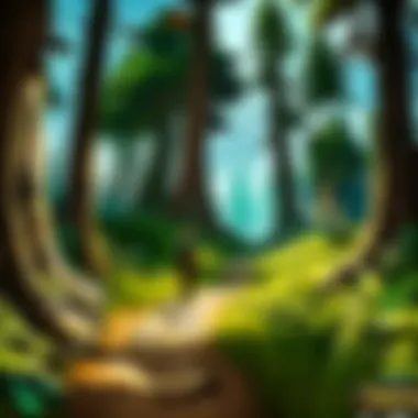 Enchanting Forest Exploration Mystical Forest in World of Warcraft Universe